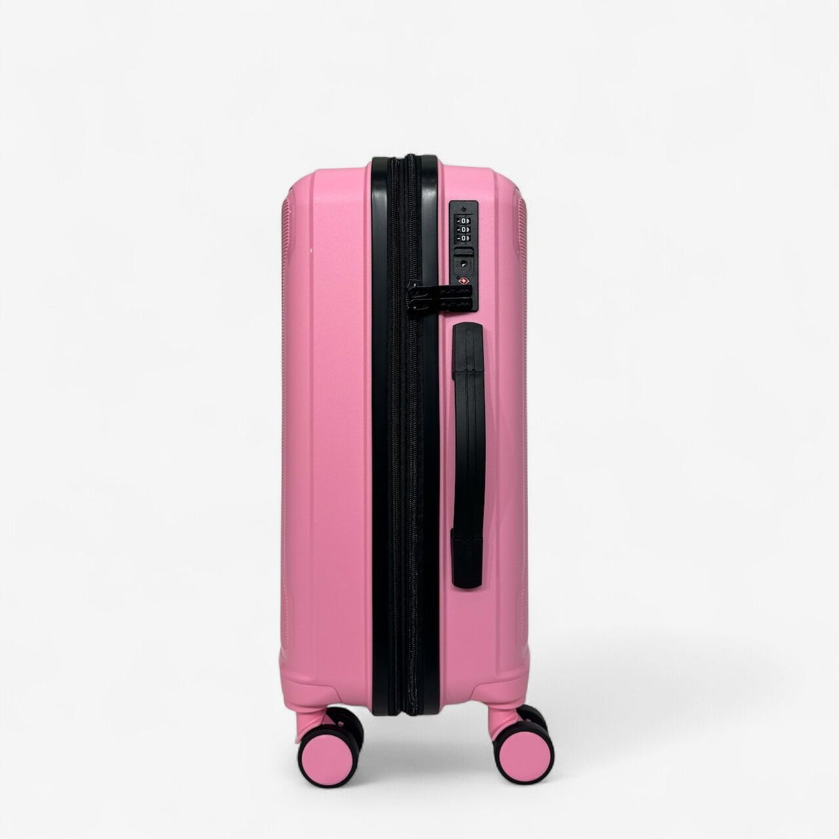 FUTURA Hardshell 3-Piece Luggage Bag Set Travel Suitcase w/ TSA Locks in Pastel Pink