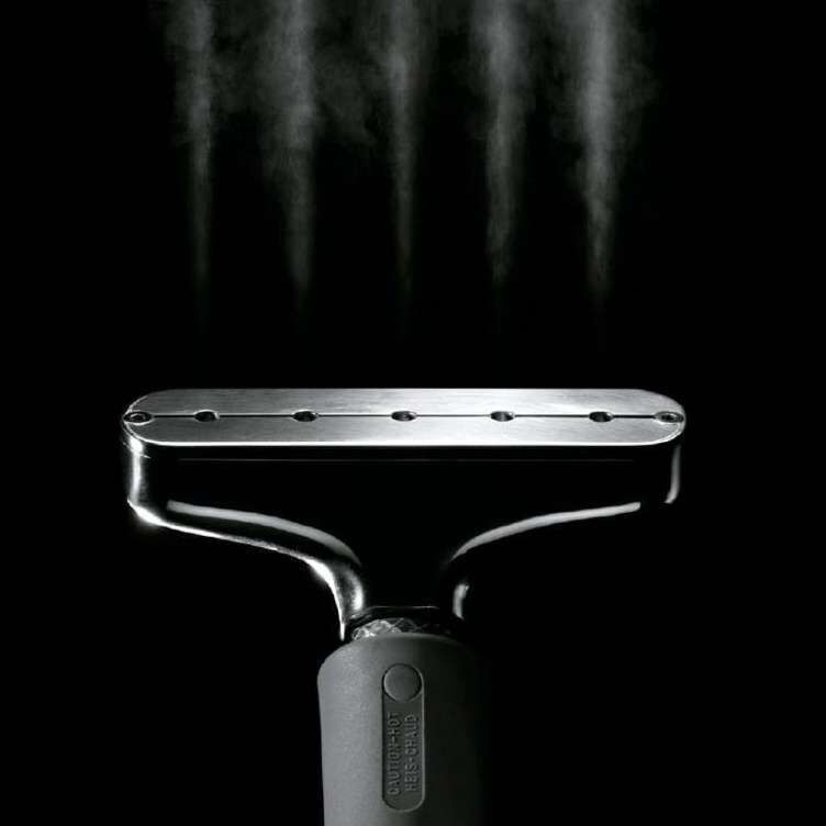 PROPRESS Garment Steamer PRO580 - Black (Heavy Duty Professional Clothes Ironing)