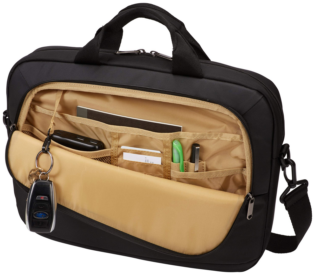 Case Logic Propel Attache 14" Laptop Computer Travel Bag in Black