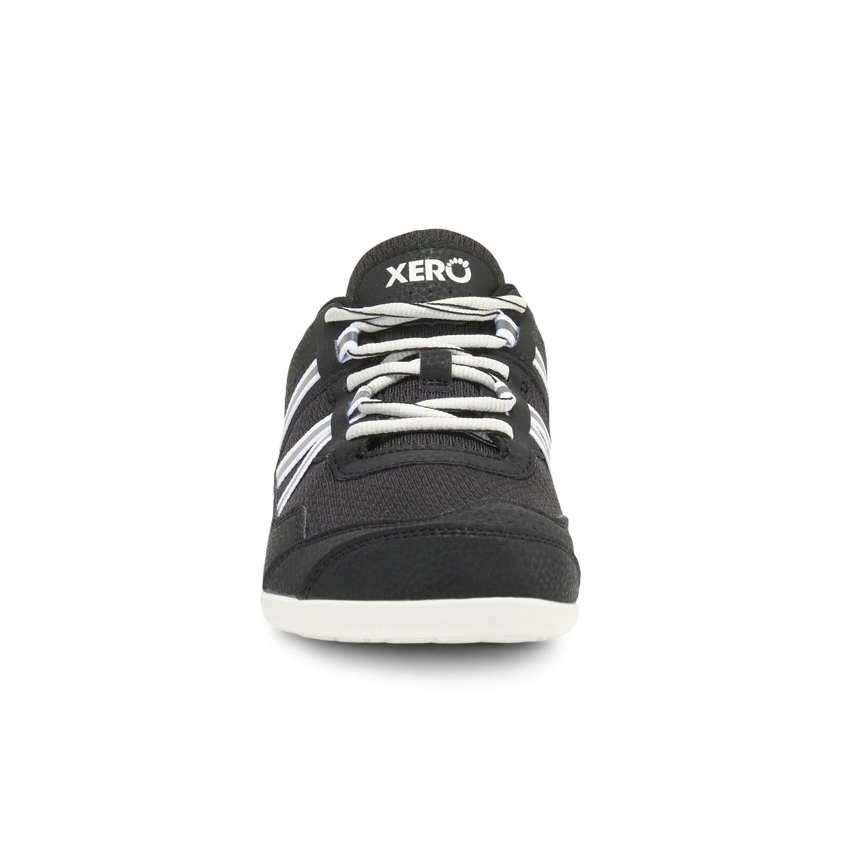 Xero Womens Prio Vintage Lightweight Barefoot Shoes - Black/White (Zero Drop Sneakers)