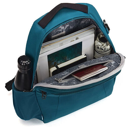 Pacsafe Metrosafe LS350 15L Backpack Bag in Tidal Teal