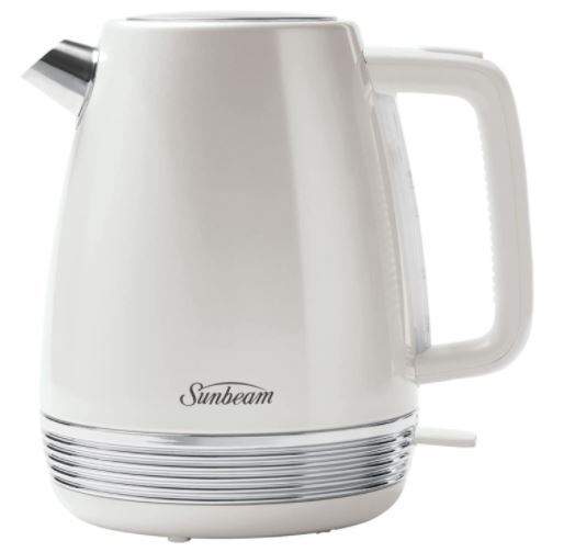 Sunbeam The Chic Collection Breakfast Pack Up White & Polished Stainless Steel - PUM3510WH