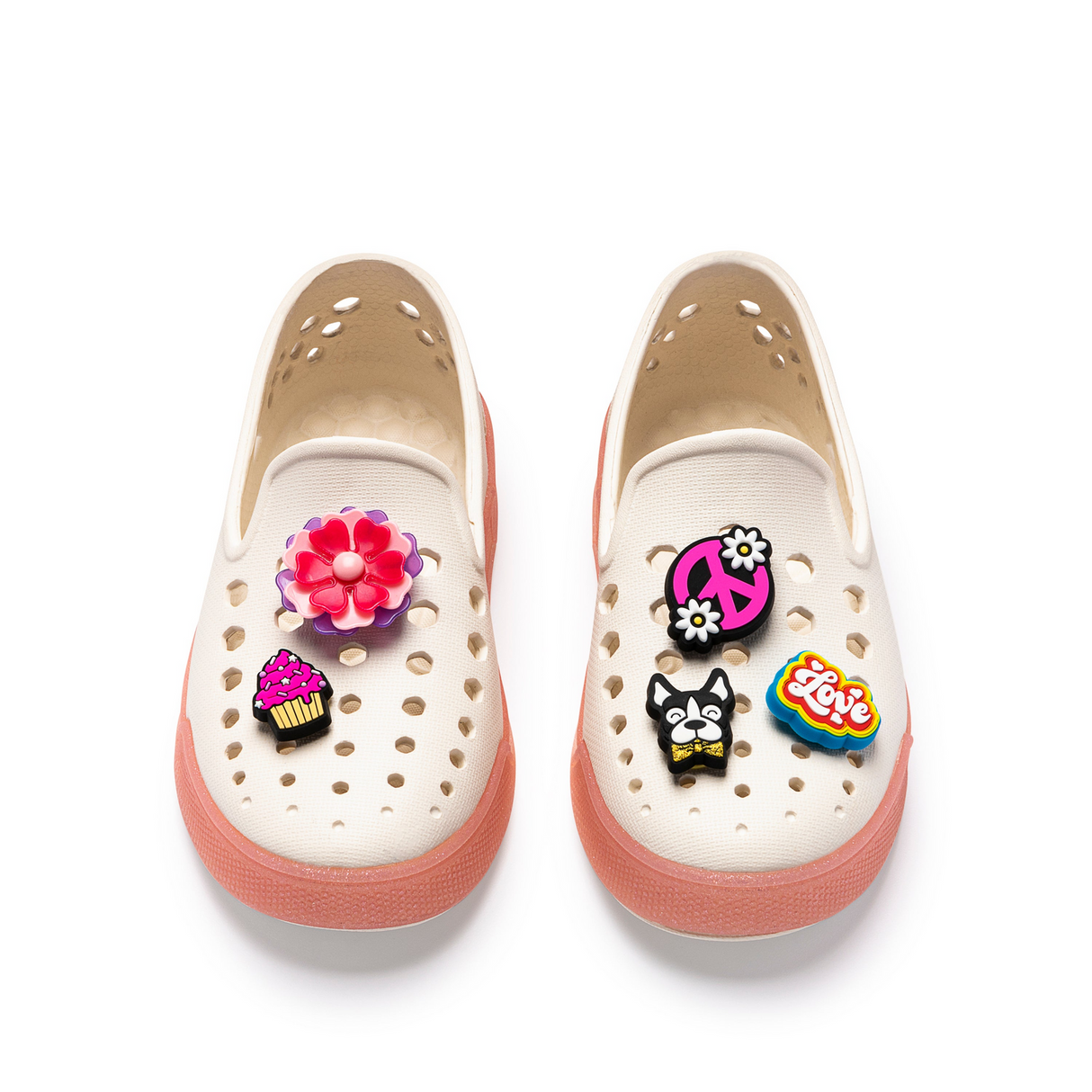 5pcs Joybees Popinz Shoe Charms Sandal Clog - Lil Sweeties - 100% Authentic & Patented