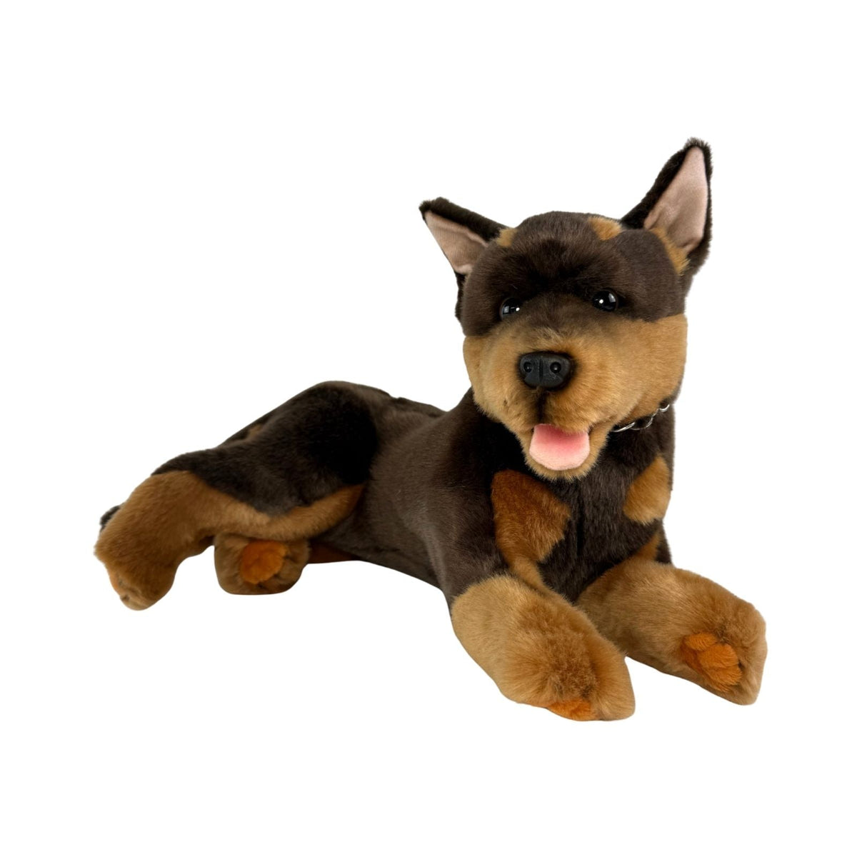 Bocchetta Parker 40cm Lying Kelpie Plush Toy (Australian Stuffed Animal Dog Gift)