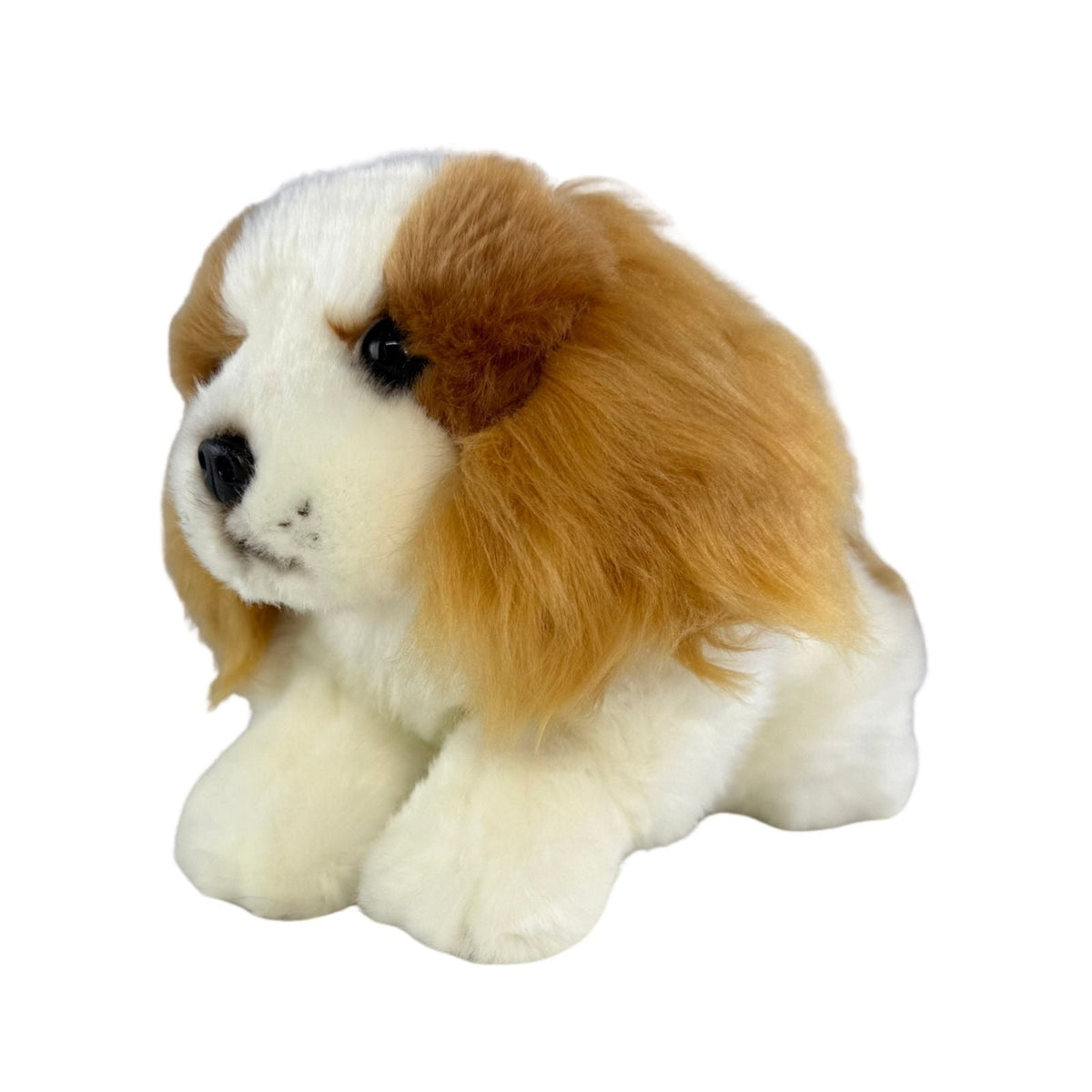 Bocchetta Phoebe 28cm Floppy Cavalier King Charles Spaniel Puppy Plush Toy - Brown (Realistic Stuffed Animal Dog Gift)