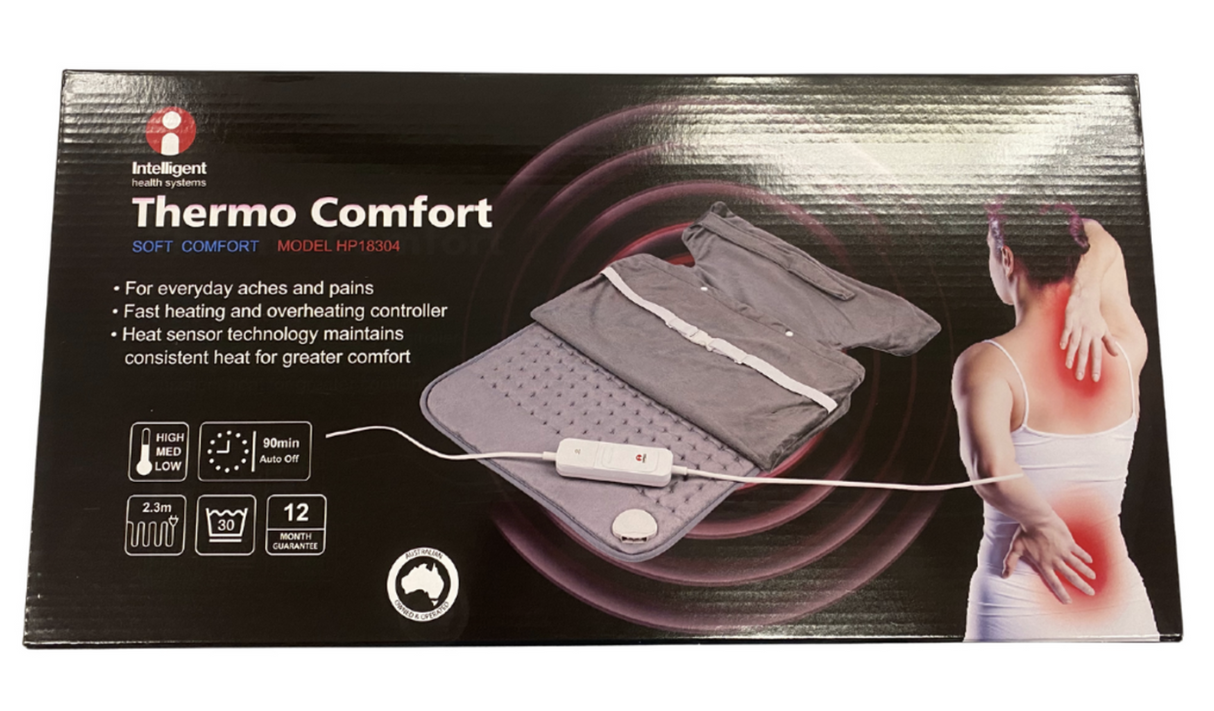 Large Thermo Comfort HEAT PAD - Electric w/ Chair Attachment
