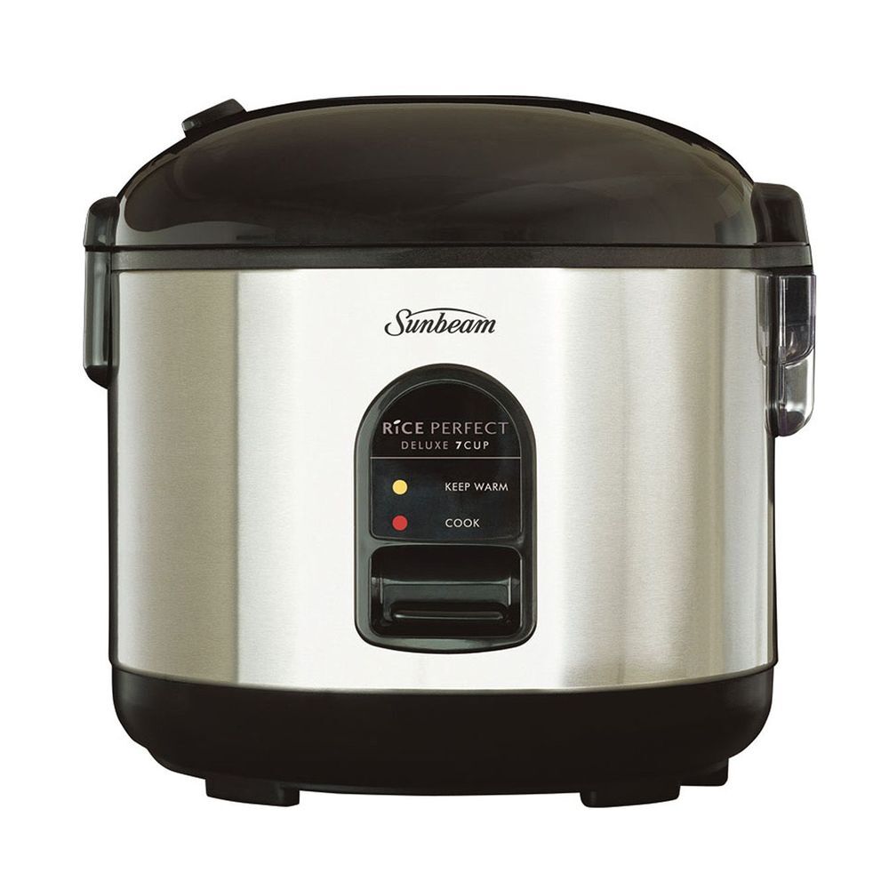 Sunbeam Perfect 7 Cup Deluxe Jar Electric Non Stick Rice Cook Steamer Cooker - RC5600