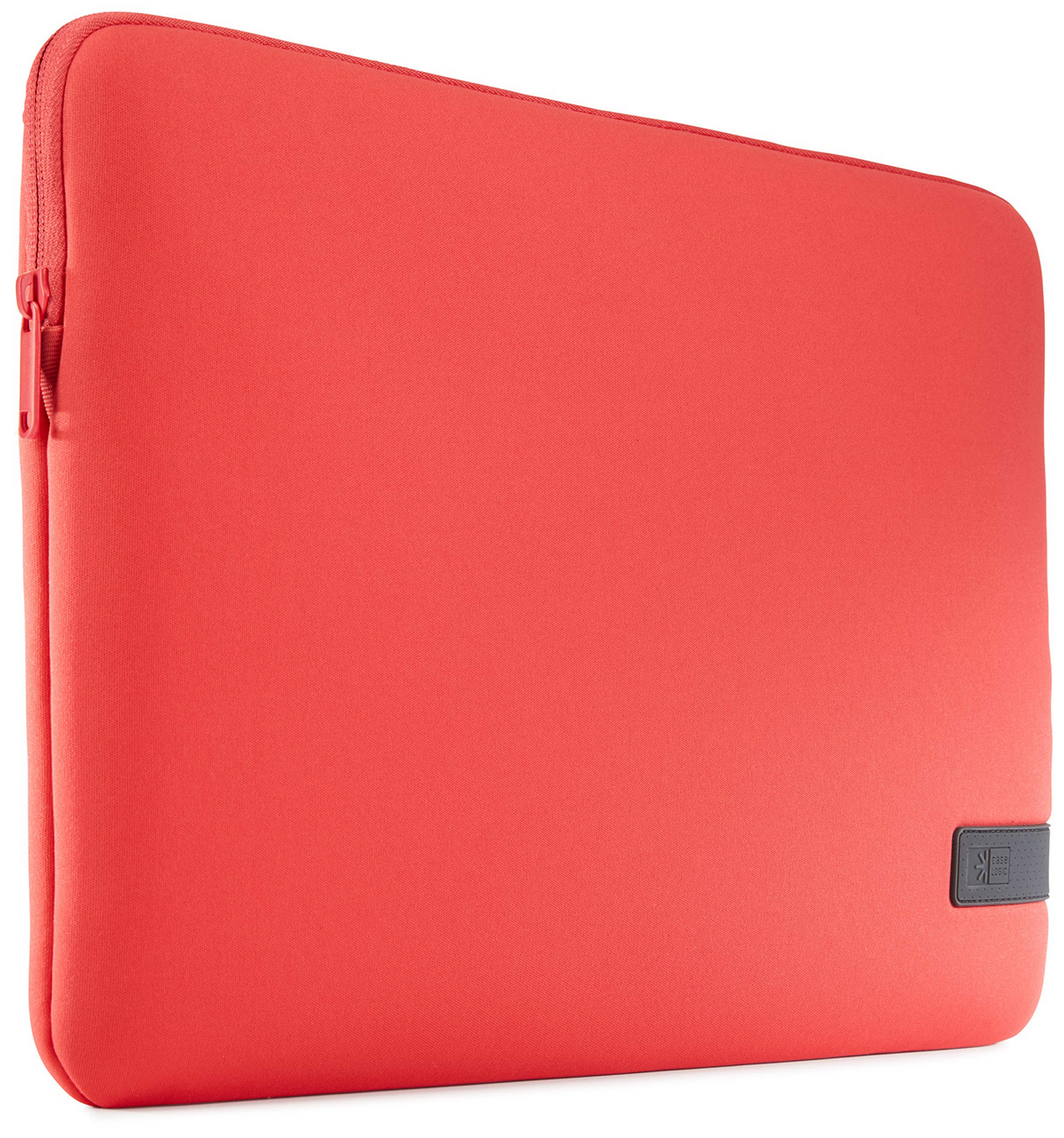 Case Logic Slim Reflect 15.6" Computer Laptop Sleeve - Pop Rock Red (Memory Foam Protection)