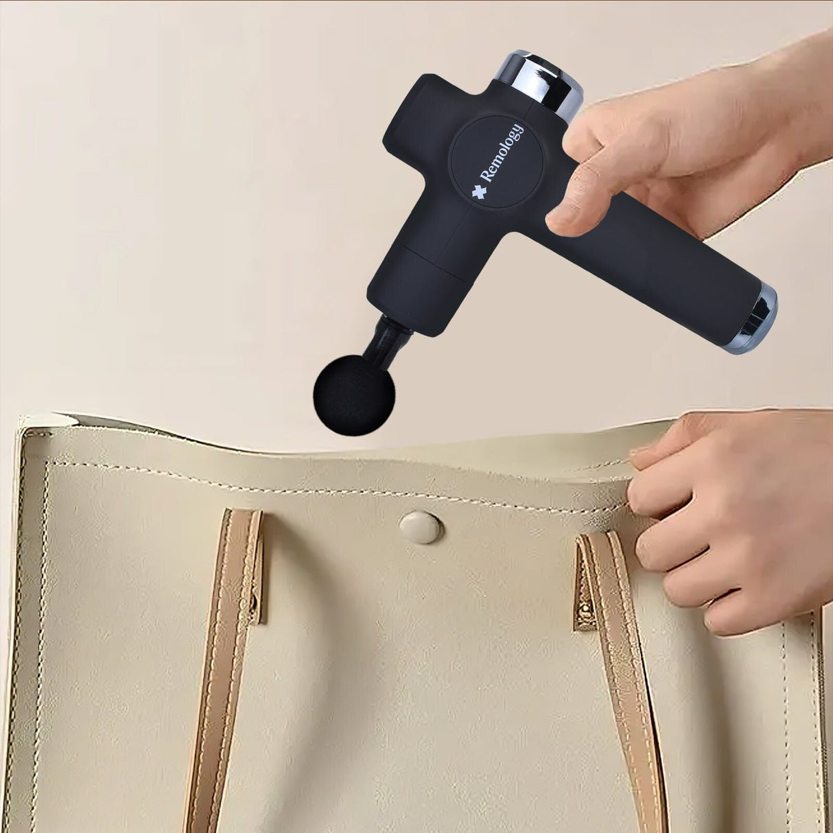 Remology Fascial Impact Therapy Massage Gun 7 Adaptive Speed with 4 Heads