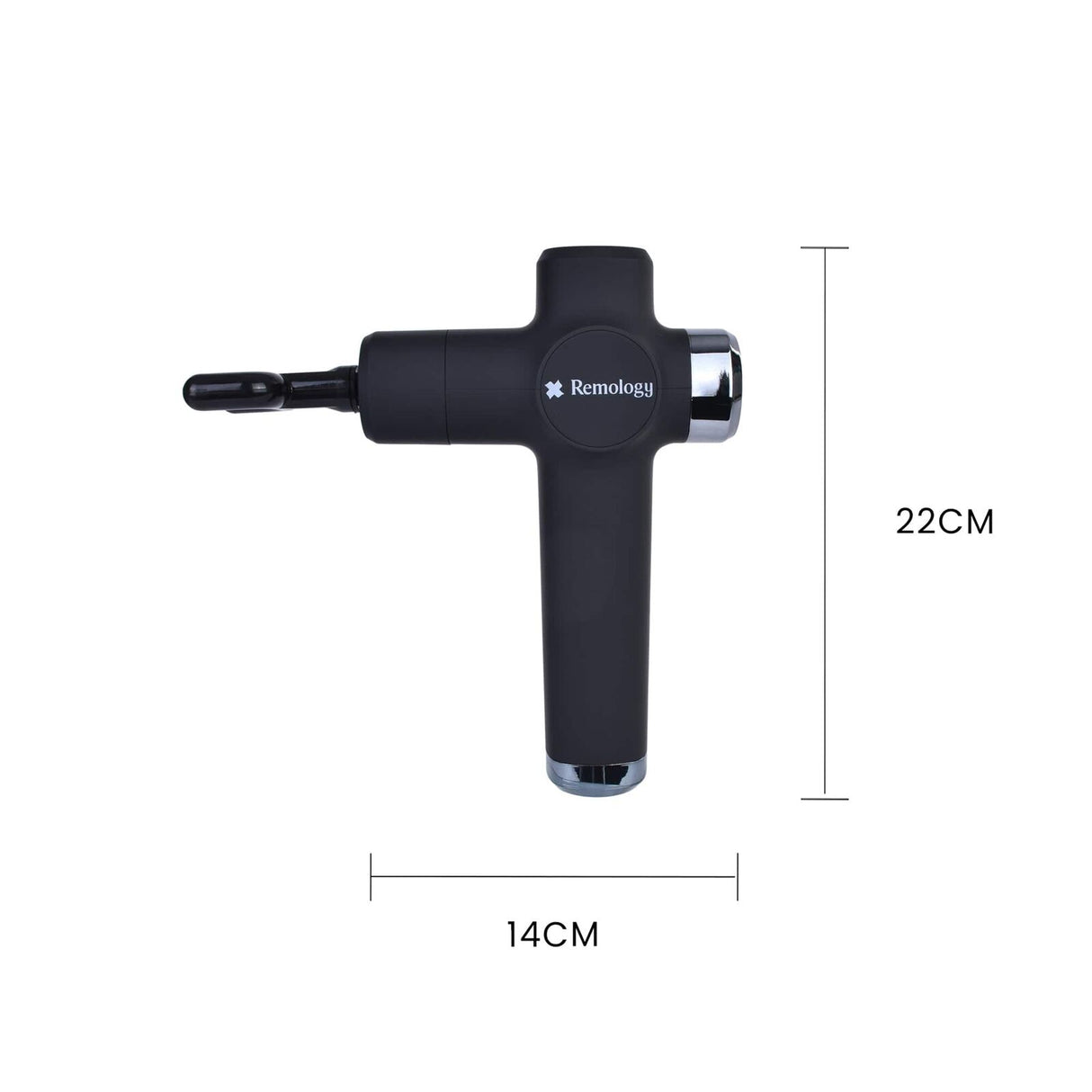 Remology Fascial Impact Therapy Massage Gun 7 Adaptive Speed with 4 Heads