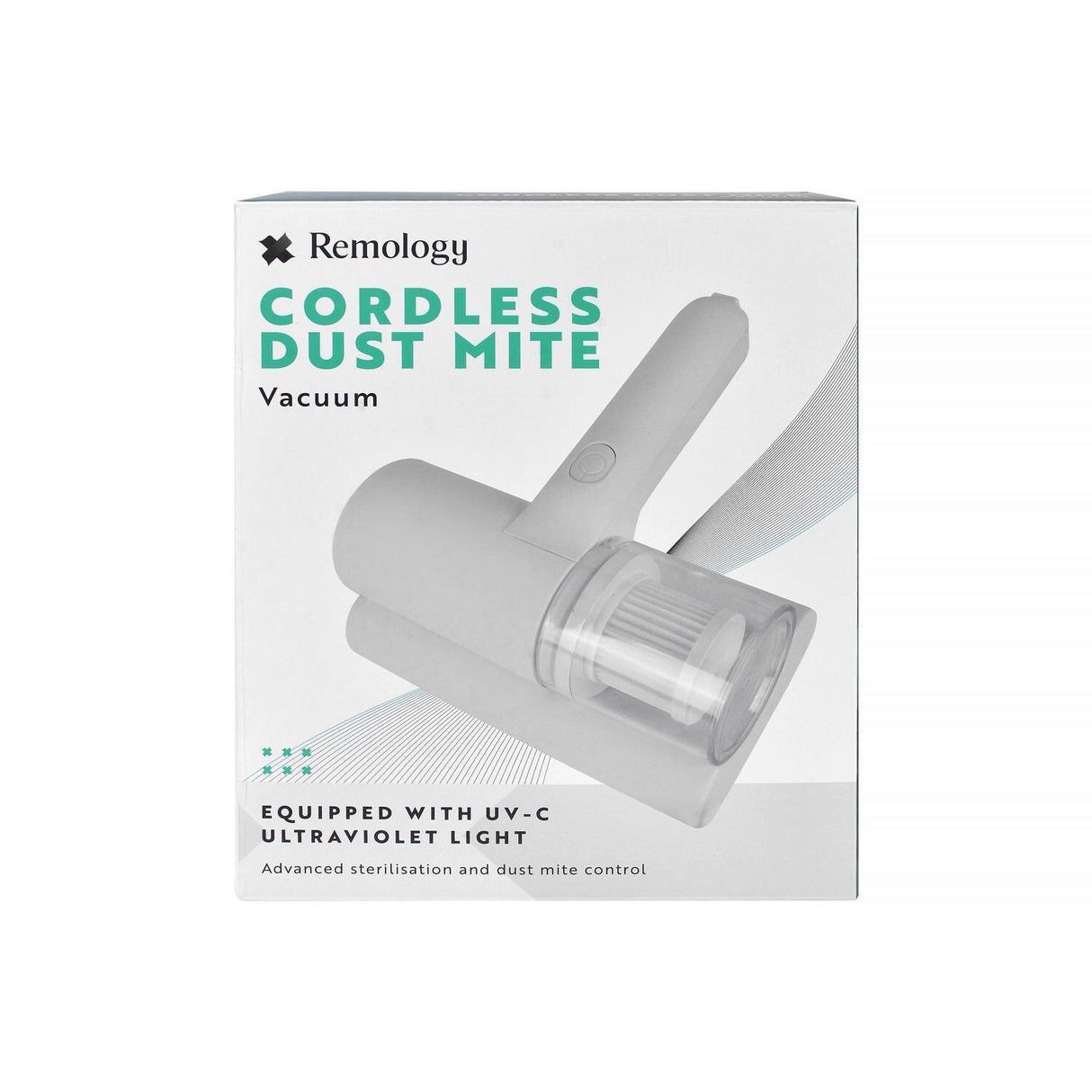 Remology Portable Cordless Handheld Vacuum Cleaner UV Light Rechargeable Duster