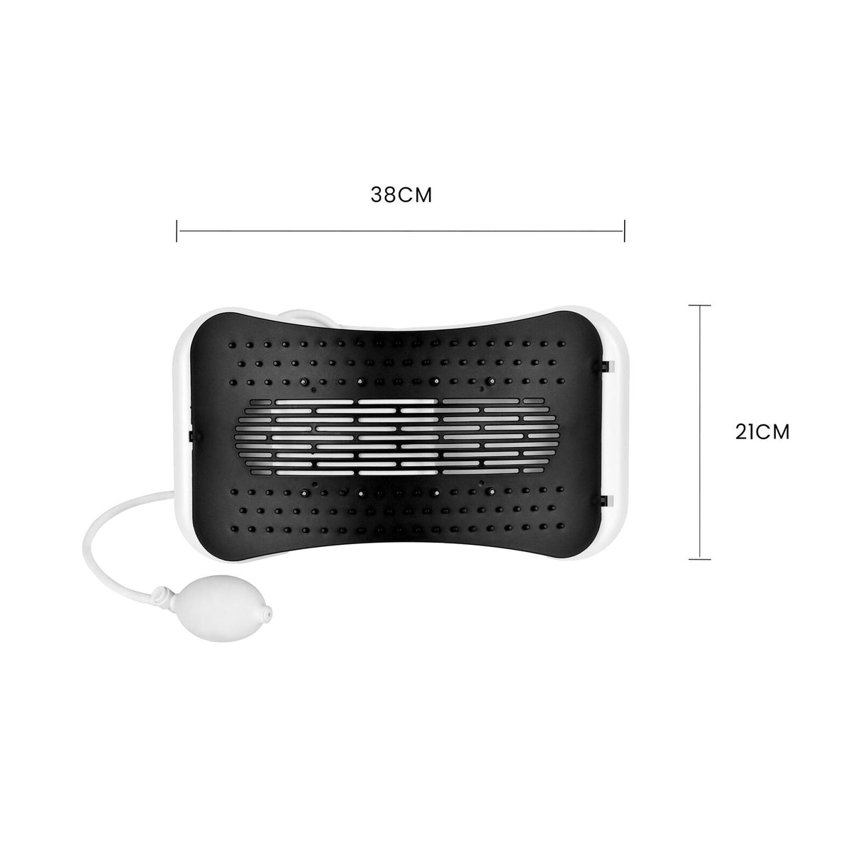 Remology Adjustable Air Lumbar Spine Reliever Back Stretcher Pain Relief