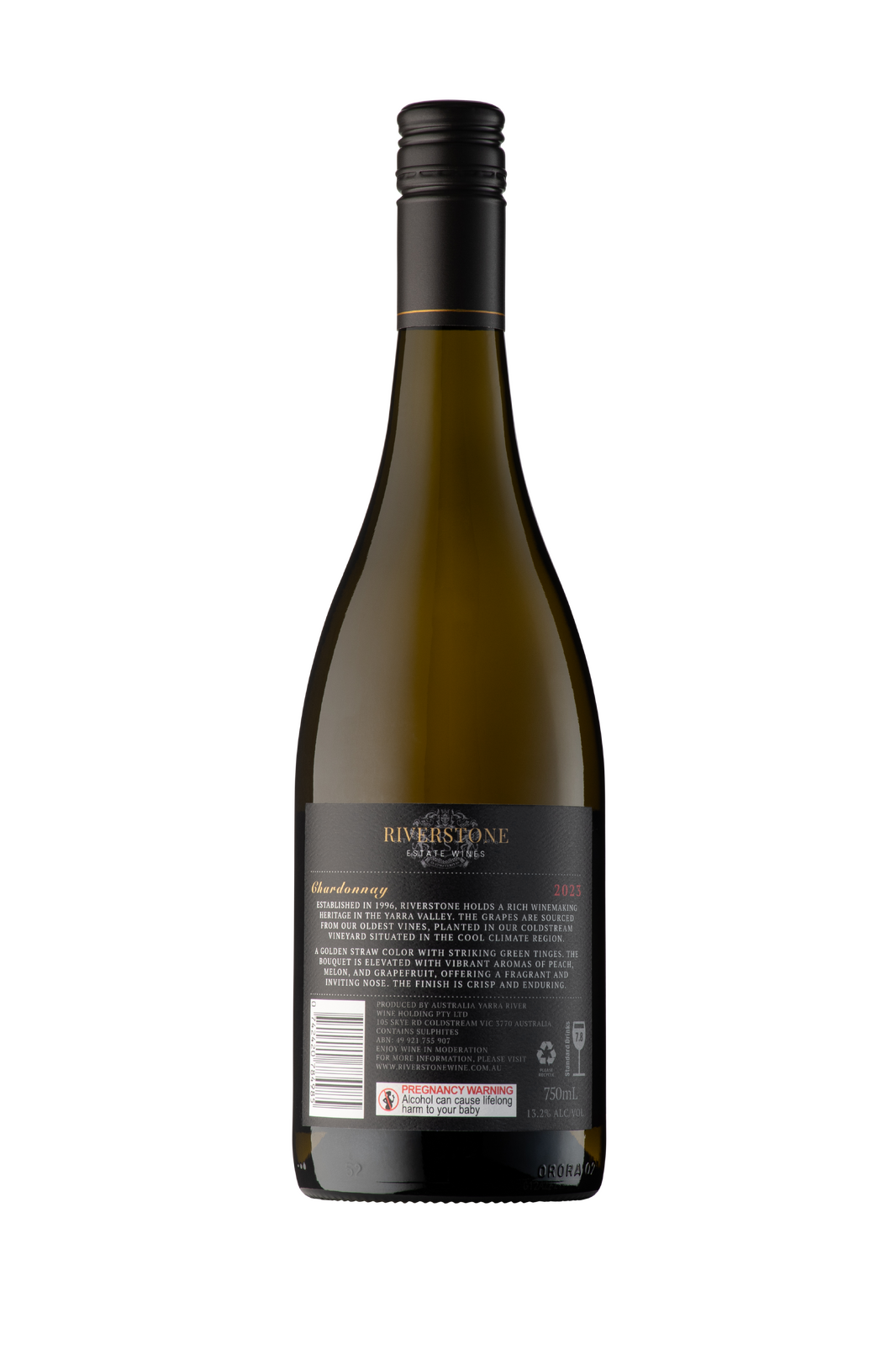 2023 Riverstone Estate Chardonnay White Wine - 750ml Bottle