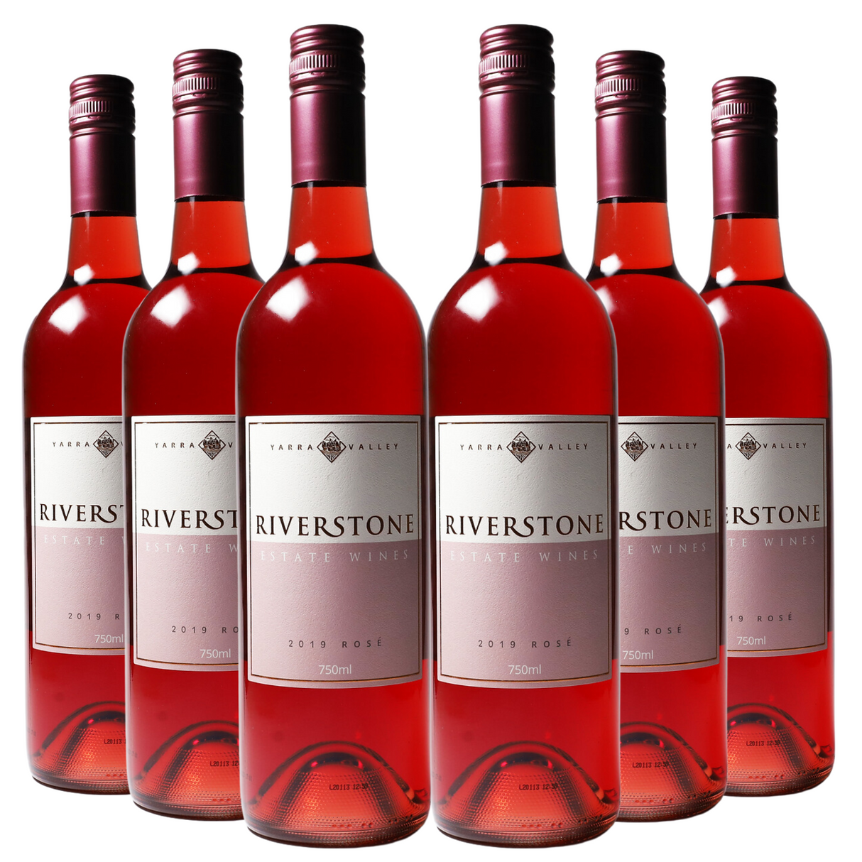 6x 2019 Riverstone Estate Rosé Wine - 750ml Bottle