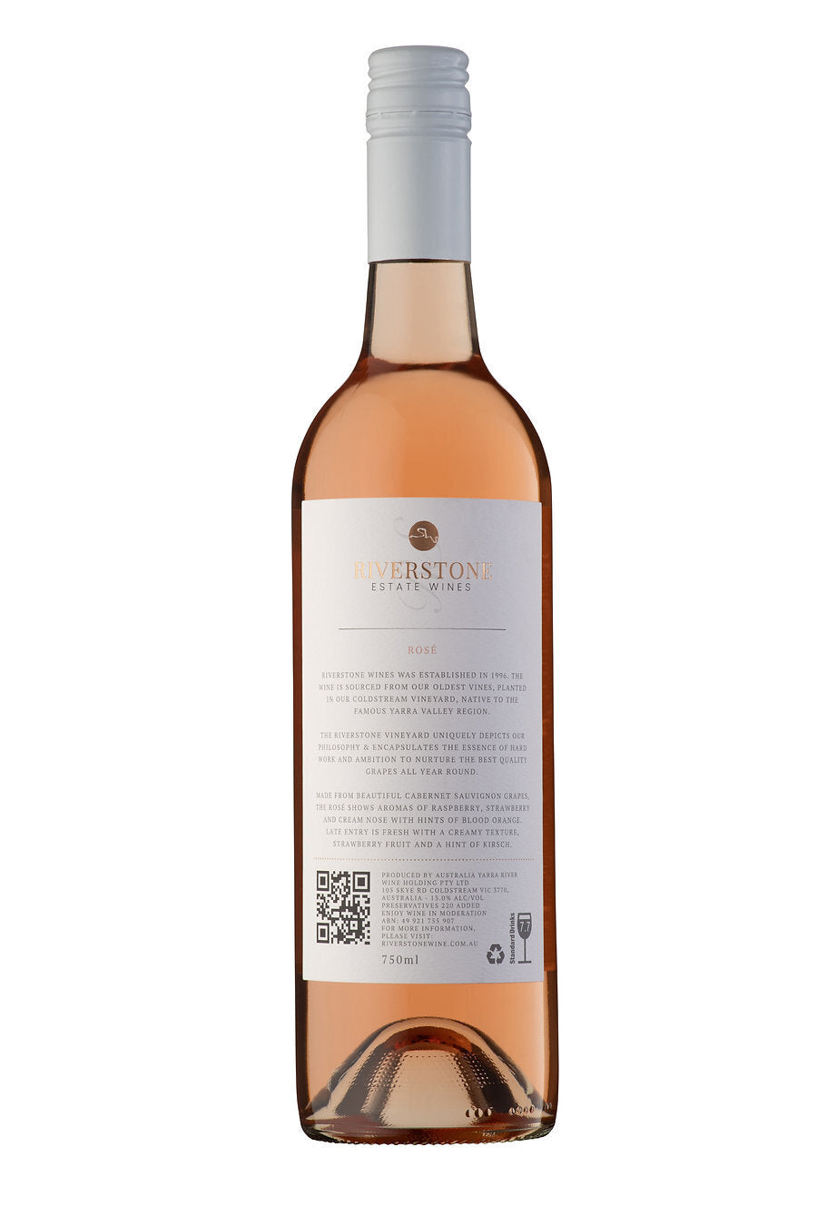 6x 2021 Riverstone Estate Rose Wine Yarra Valley - 750ml Bottle