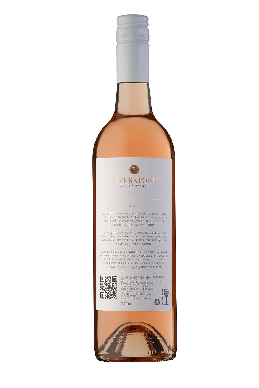 2021 Riverstone Estate Rosé Wine Yarra Valley - 750ml Bottle