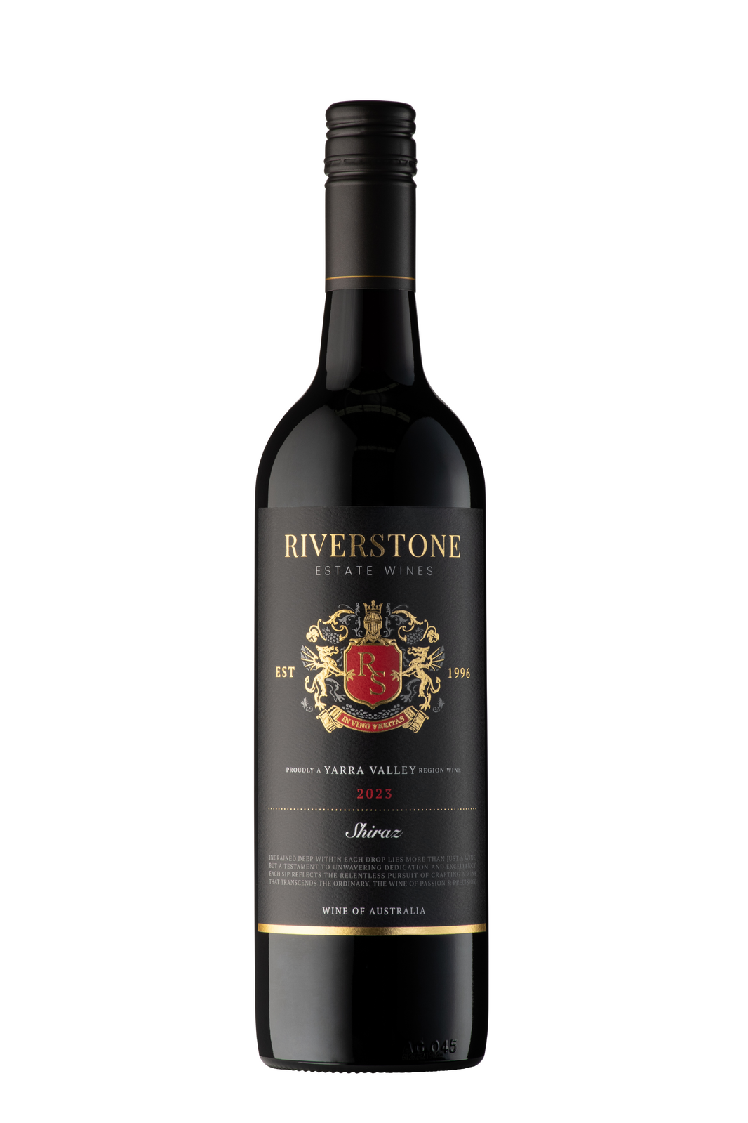 2023 Riverstone Estate Shiraz Red Wine - 750ml Bottle