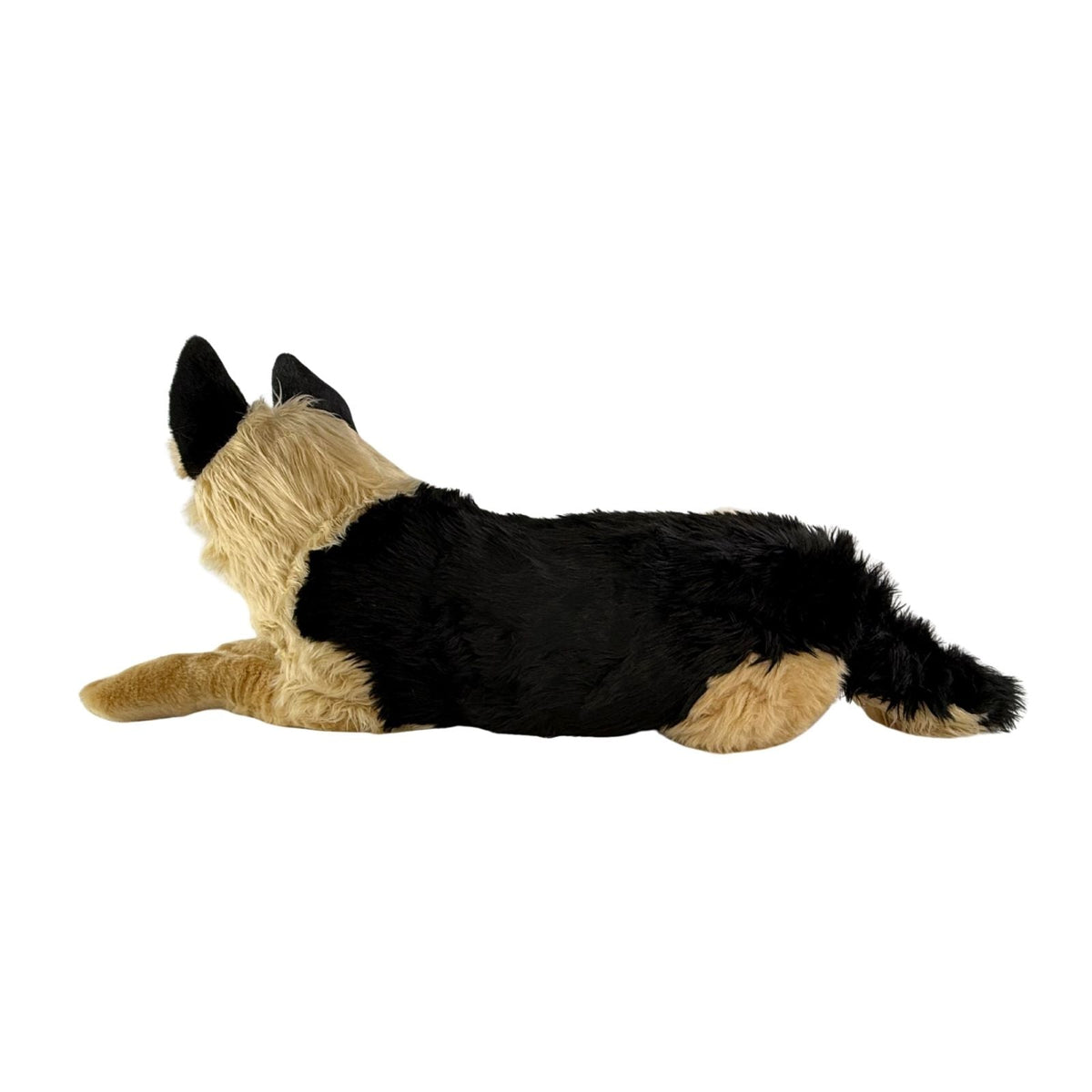 Bocchetta Ranger 64cm German Shepherd with Satin Pocket Plush Toy (Realistic Stuffed Animal Dog Gift)