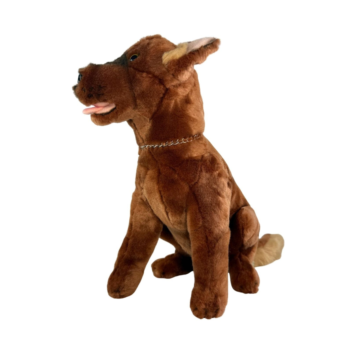 Bocchetta Ruby 28cm Sitting Kelpie Plush Toy - Red (Australian Stuffed Animal Dog Gift)
