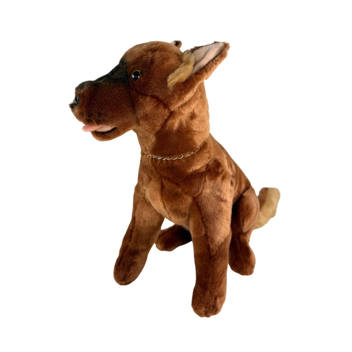 Bocchetta Ruby 28cm Sitting Kelpie Plush Toy - Red (Australian Stuffed Animal Dog Gift)
