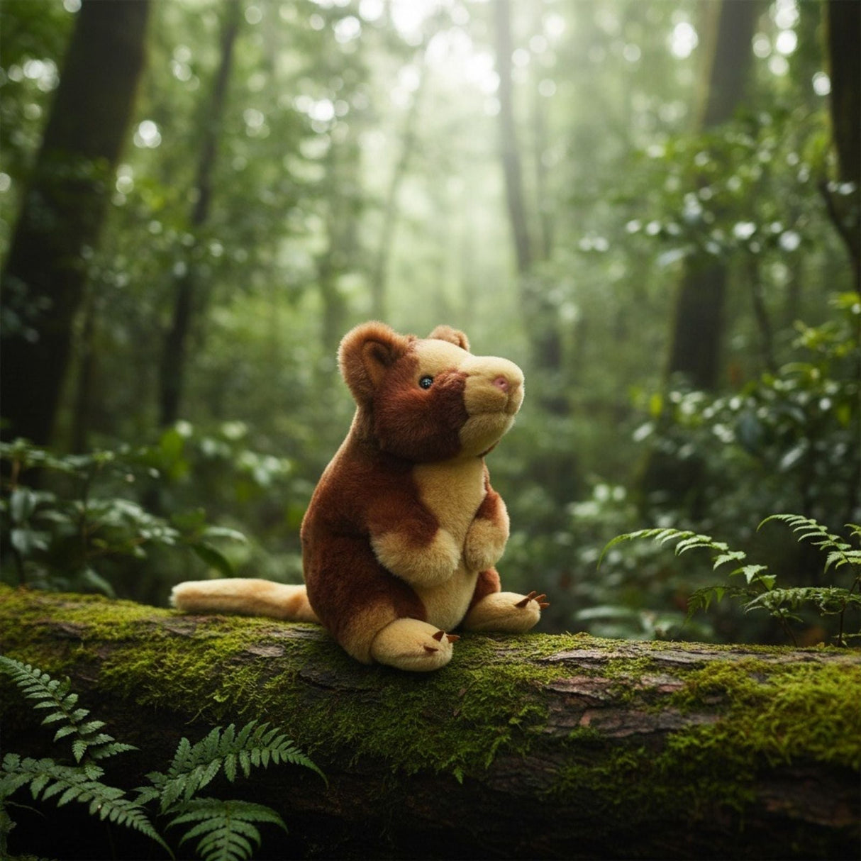 Bocchetta Rufus 25cm Red Tree Kangaroo Plush Toy (Australian Stuffed Animal Souvenir Gift)