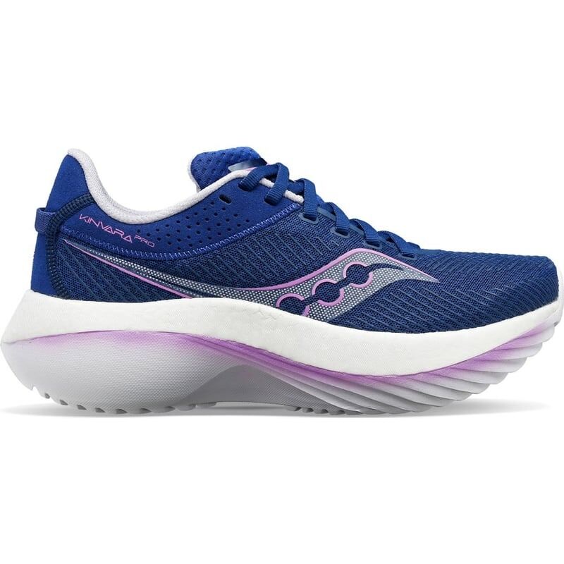 Saucony Womens Running Shoes Kinvara Pro in Indigo / Mauve - Size 7.5