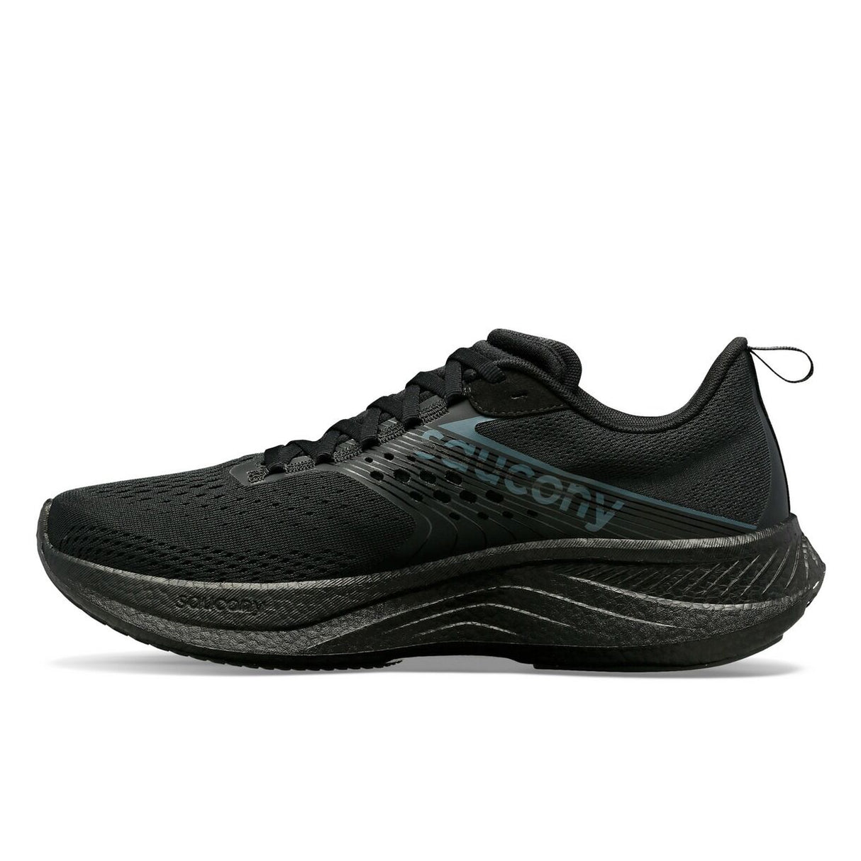 Saucony Women's Ride 17 Running Sneakers Shoes - Triple Black