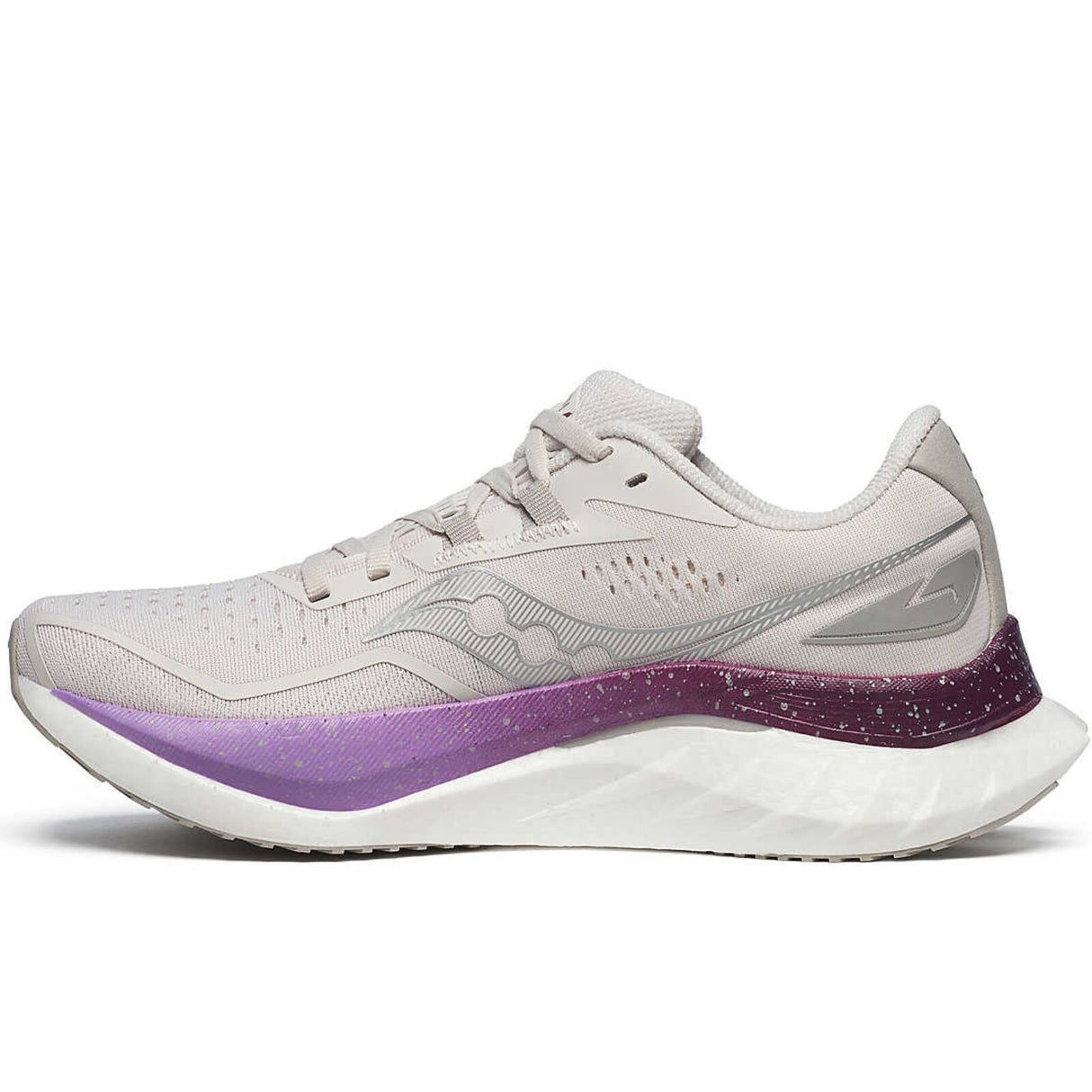 Womens Saucony Endorphin Speed 4 in Moon/Plum Sneakers Shoes - Size 7