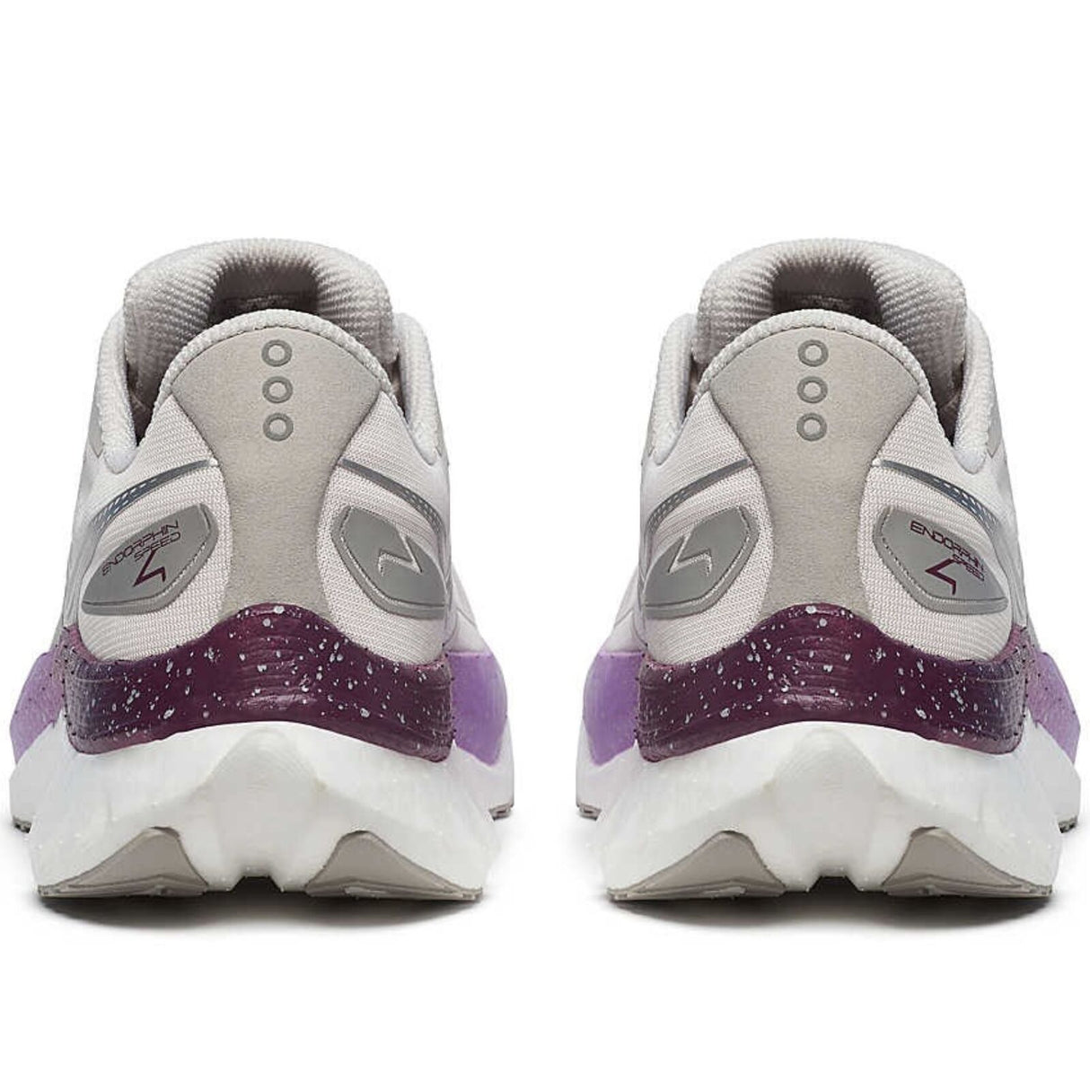 Womens Saucony Endorphin Speed 4 in Moon/Plum Sneakers Shoes - Size 7