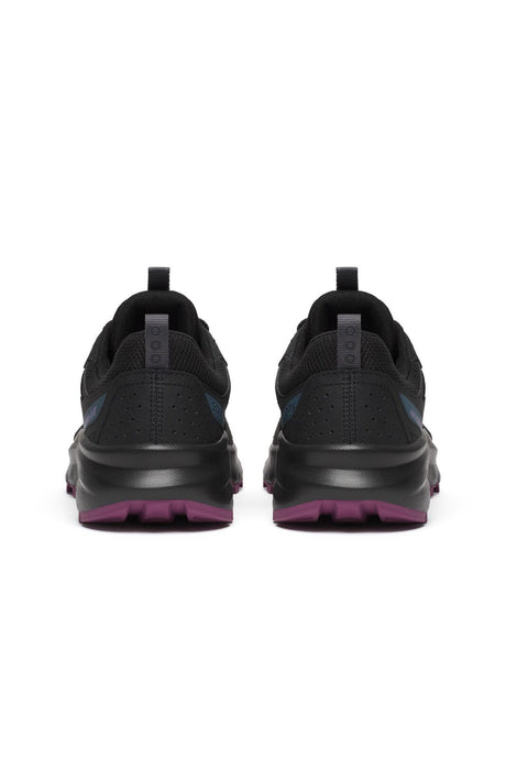 Saucony Womens Excursion TR17 Gore Tex GTX Runners Shoes in Black/Plum