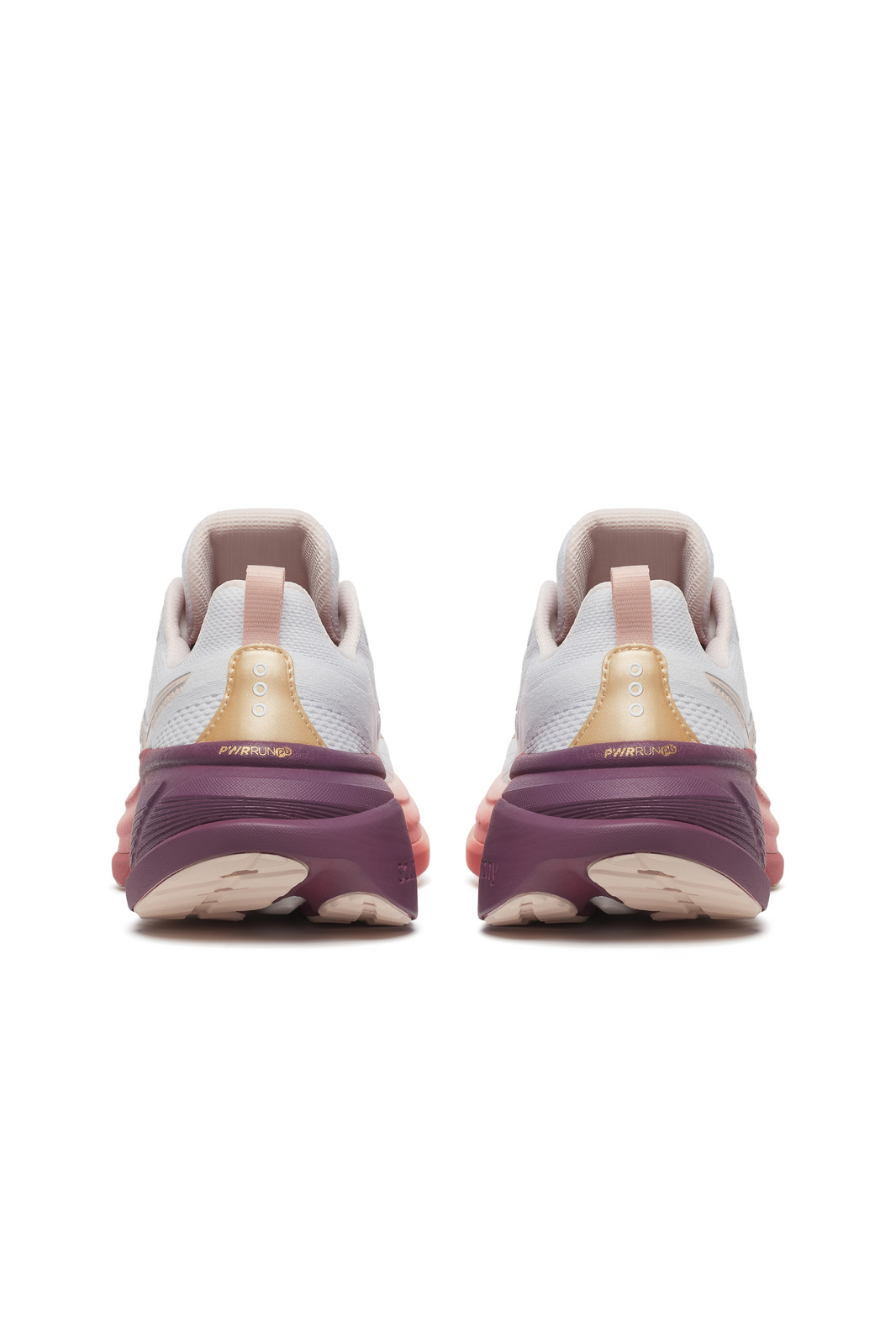 Saucony Hurricane 25 Womens Running Shoes - White/Cameo (Sneakers/Runners)