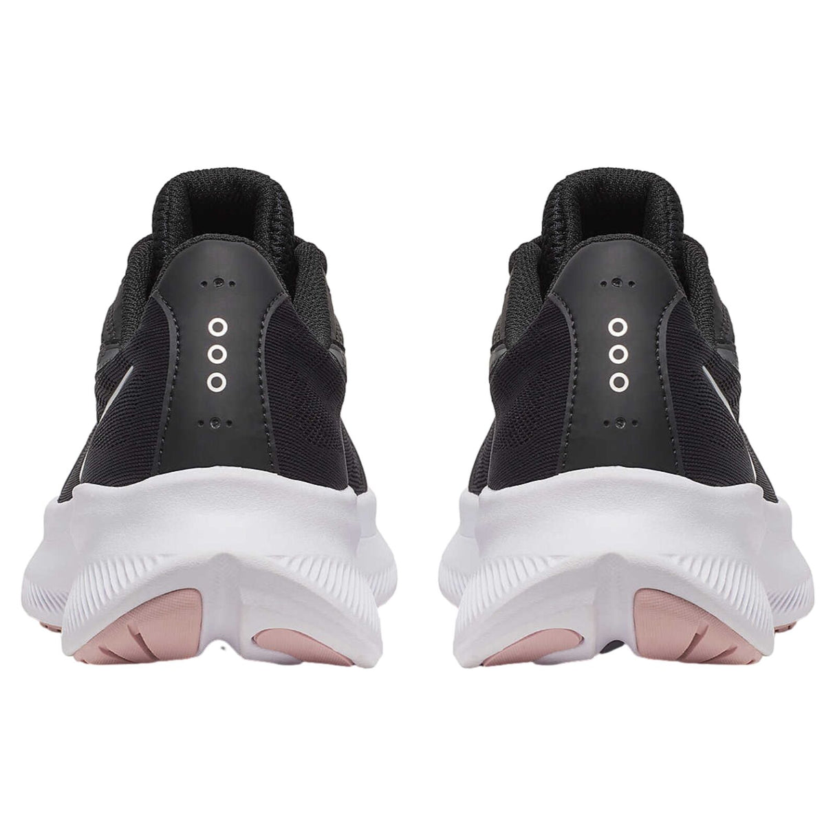 Saucony Womens Cohesion 18 Wide Running Shoes Sneakers Runners - Black/Cameo