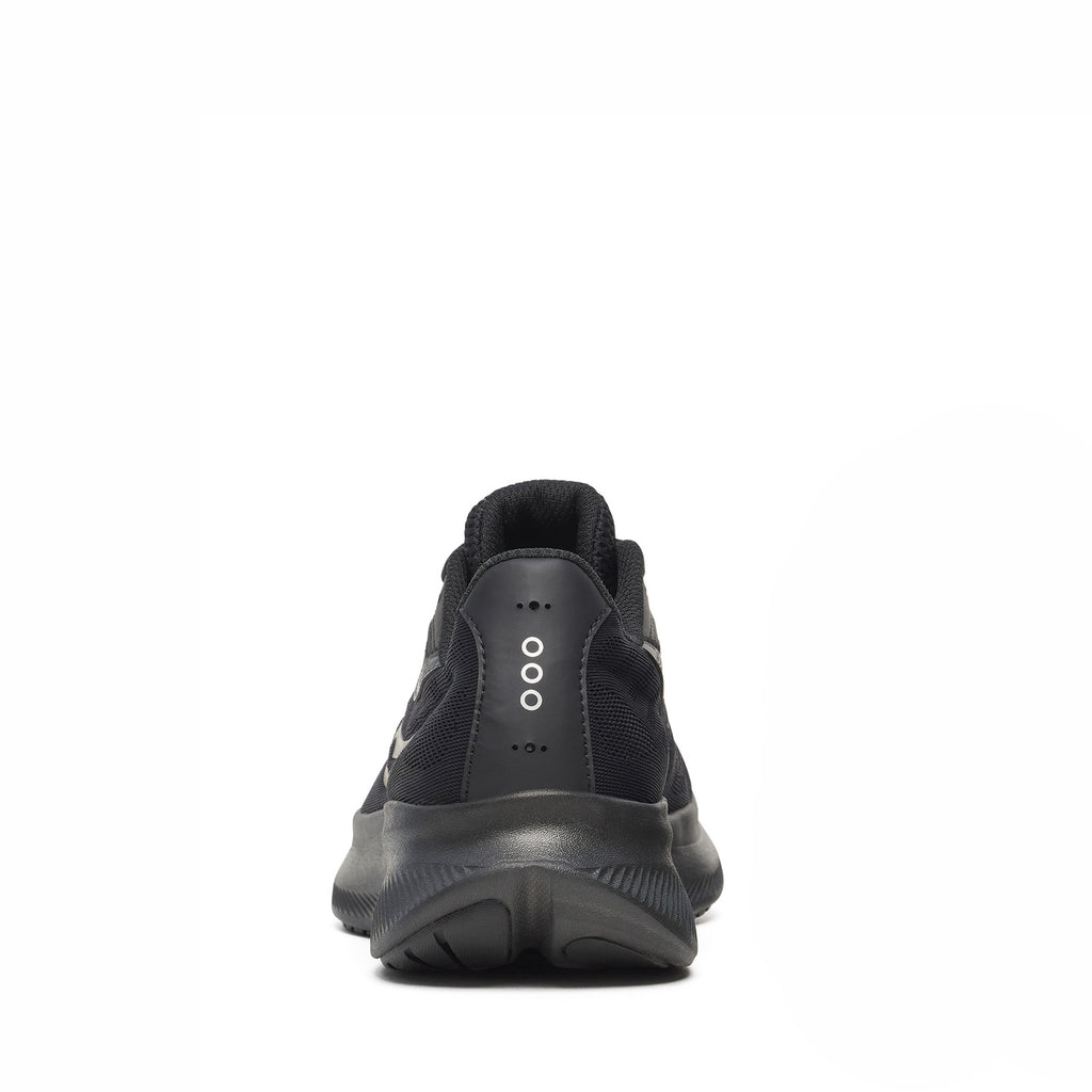 Saucony Cohesion 18 Womens Wide Running Shoes - Triple Black (Sneakers/Runners)