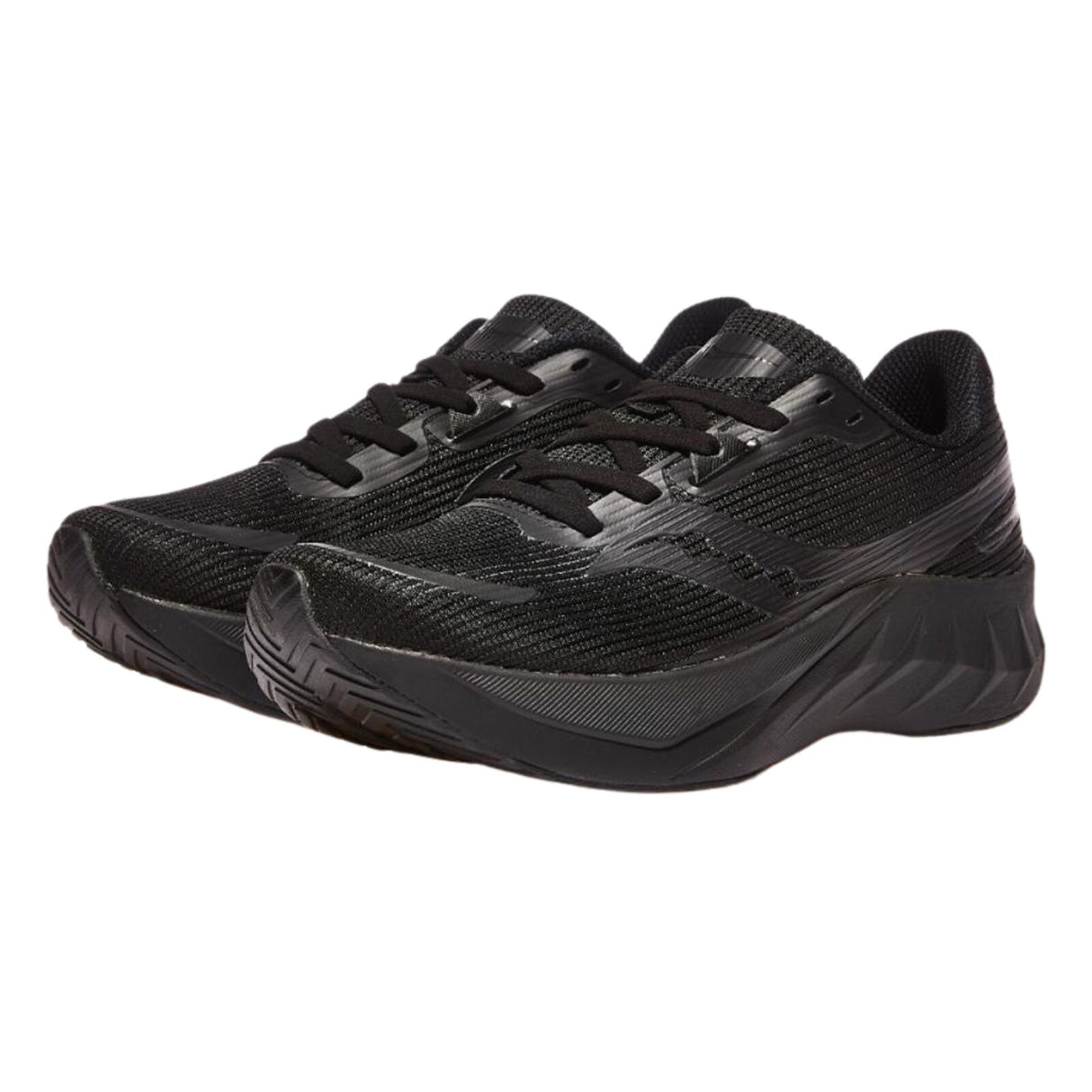 Saucony Womens Tide 2 Running Shoes Sneakers Runners - Triple Black