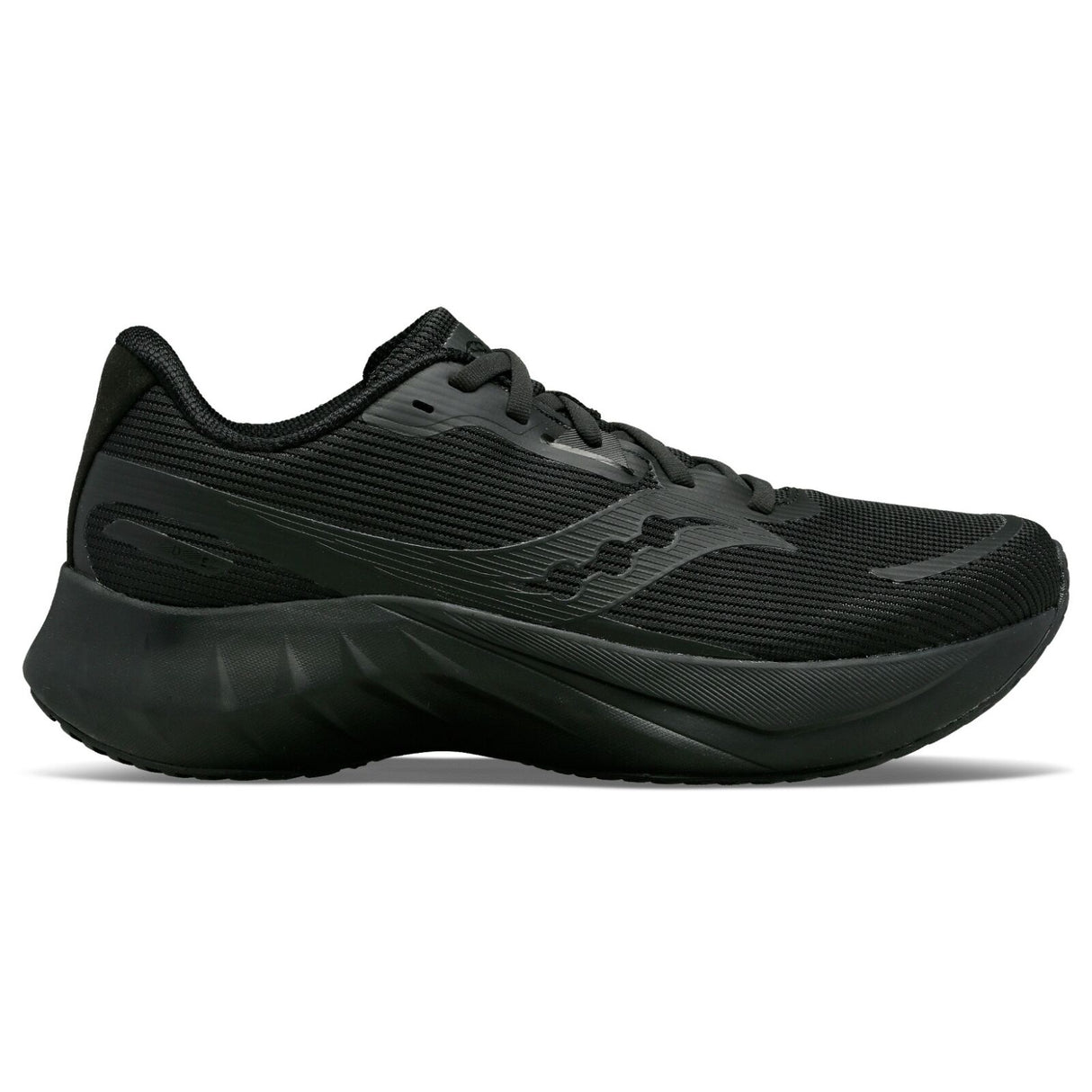 Saucony Womens Tide 2 Running Shoes Sneakers Runners - Triple Black