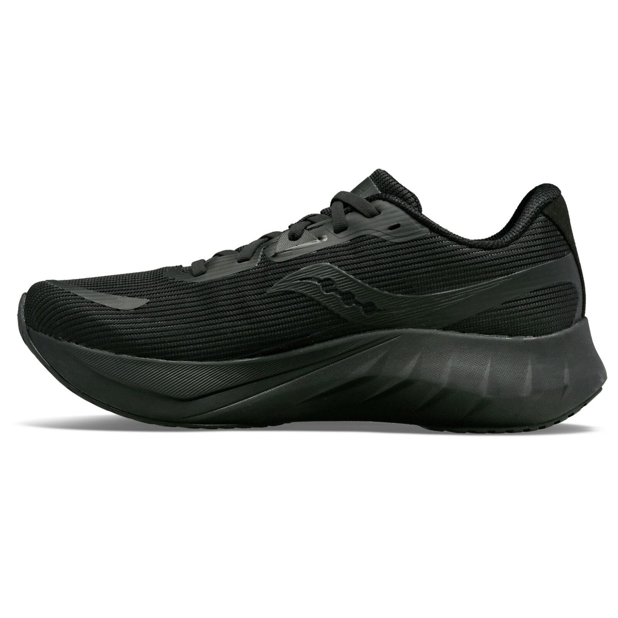 Saucony Womens Tide 2 Running Shoes Sneakers Runners - Triple Black