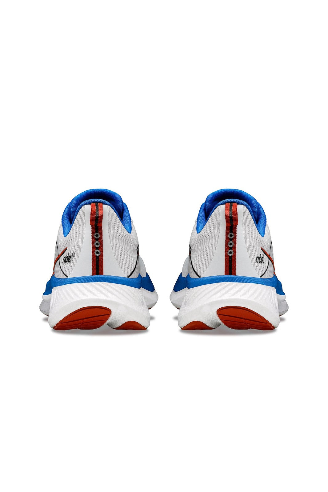 Saucony Mens Ride 17 (D) Shoes Sneakers Runners Running in White/Cobalt