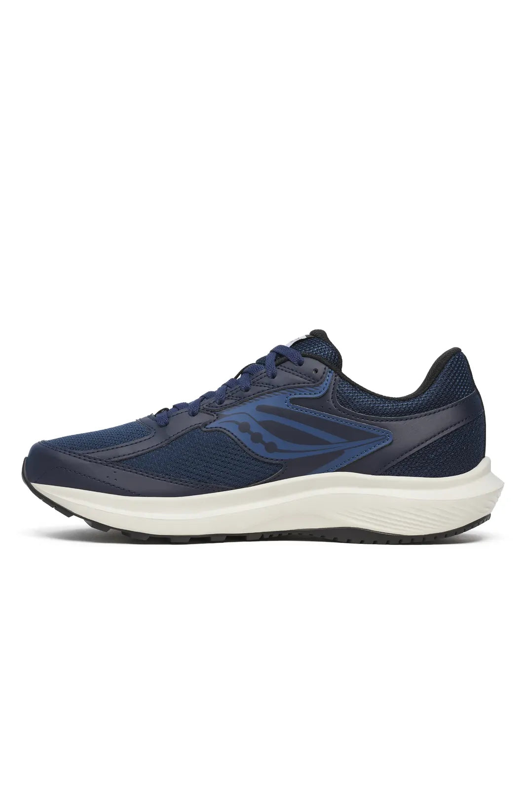 Saucony Mens Cohesion 17 Running Shoe Sneakers in Navy/White