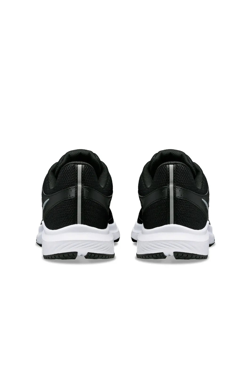 Saucony Mens Cohesion 17 (2E) Wide Shoes Sneakers Shoes Runners in Black/White