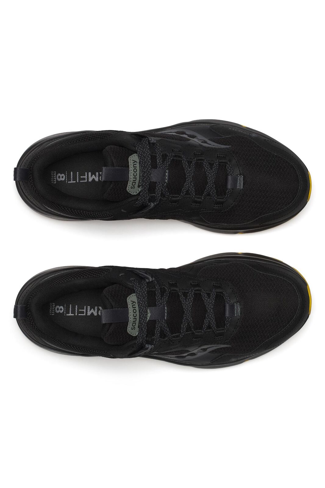 Saucony Excursion TR17 GTX Mens Gore-Tex Trail Running Shoes - Black/Oak (Sneakers/Runners)