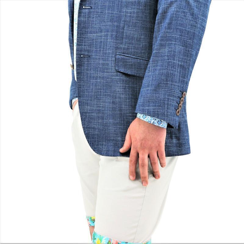 Mens SpongeBob Squarepants Sports Suit Jacket Hawaiian - Blue