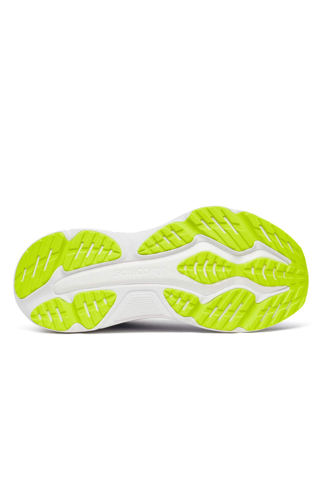 Saucony Hurricane 25 Mens Running Shoes - Lapis/Citron (Max Cushion Sneakers/Runners)