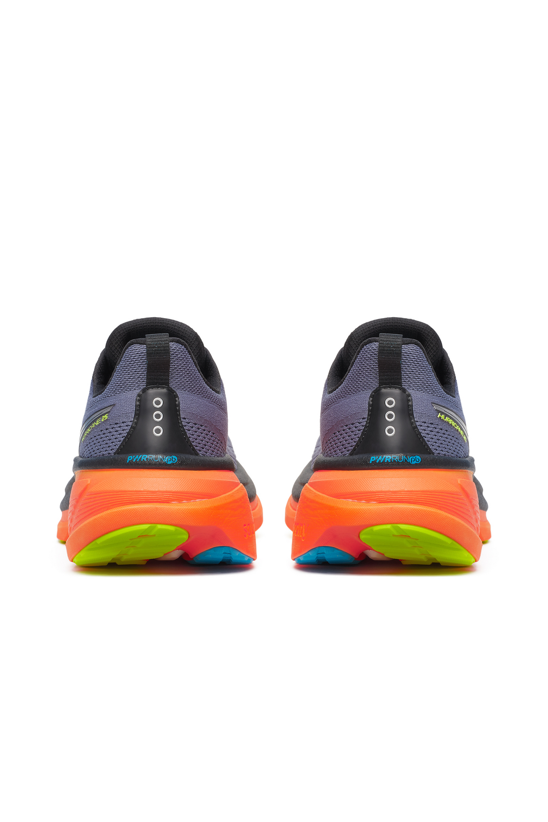 Saucony Mens Hurricane 25 Sneakers Runners Running Shoes in Shadow/Vizi