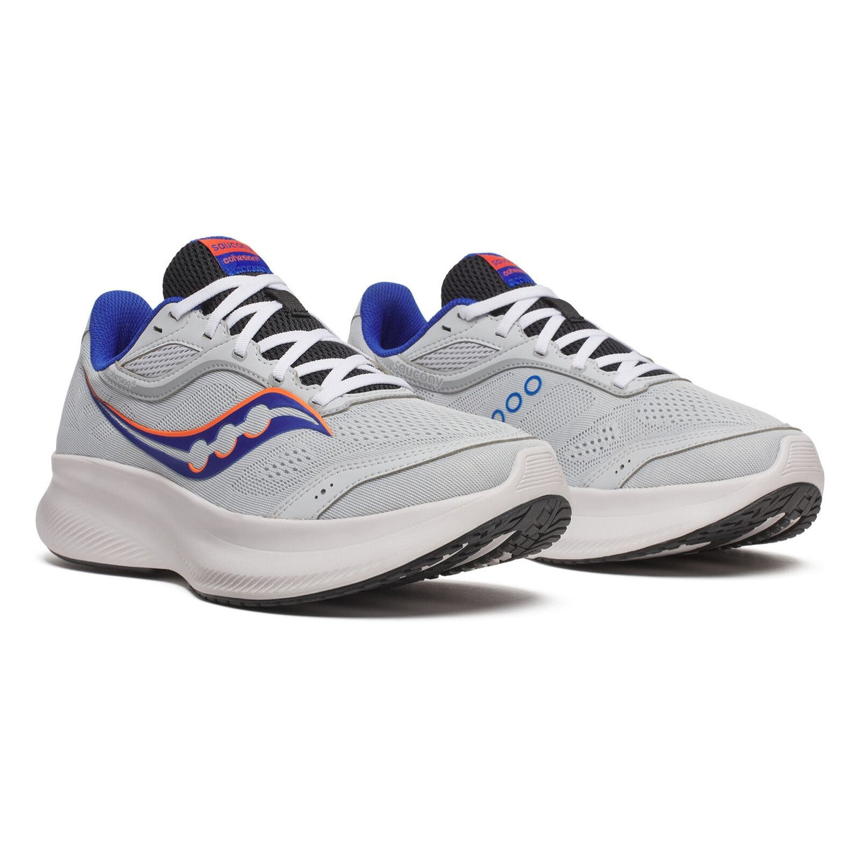 Saucony Mens Cohesion 18 Running Shoes Sneakers Runners - Cloud/Lapis