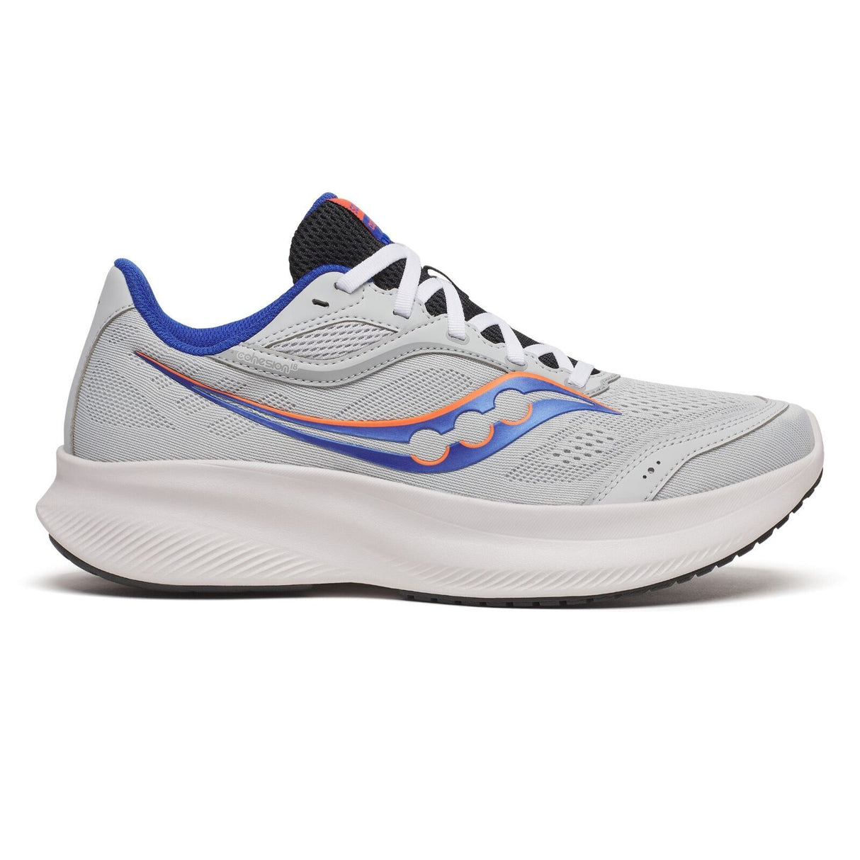 Saucony Mens Cohesion 18 Running Shoes Sneakers Runners - Cloud/Lapis
