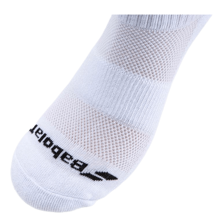 3-Pairs Babolat Tennis/Padel Crew Socks in White
