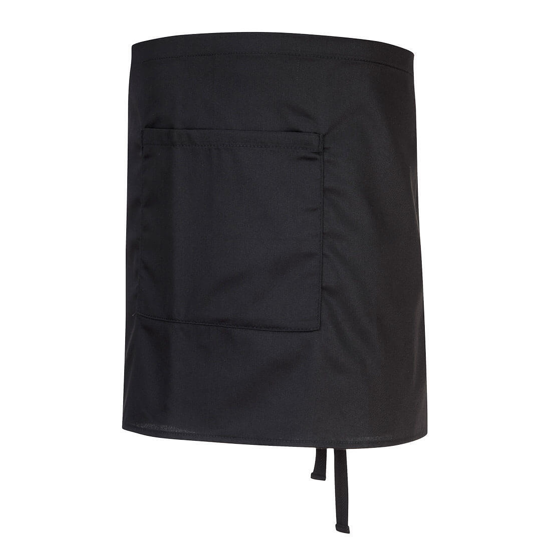 Portwest Waist Safety Apron with Large Pocket - Black