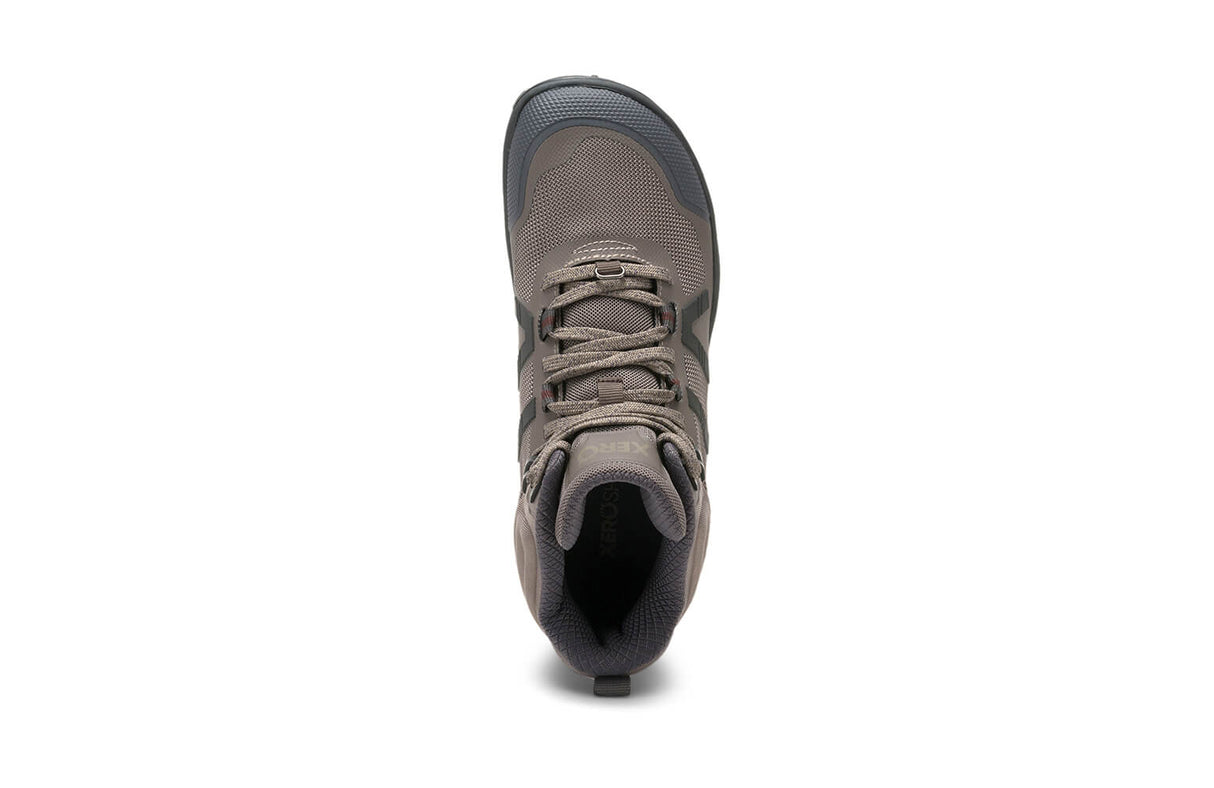 Xero Womens Scrambler Mid II Barefoot Hiking Boots - Morel (Zero Drop)