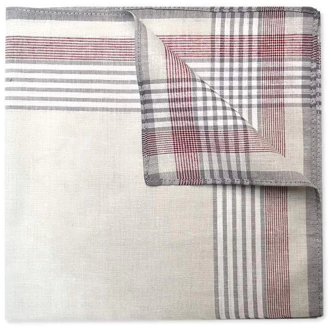 13x Seward Mens Handkerchiefs - 100% Cotton Hankies -Pocket Square