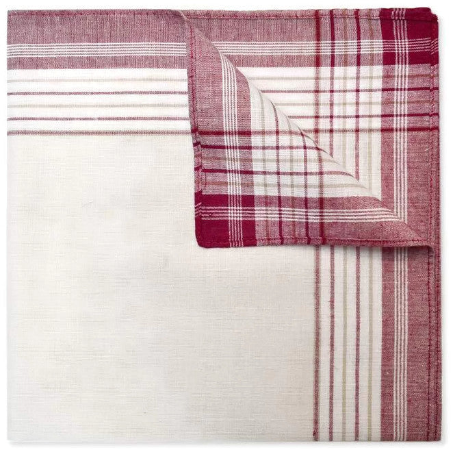 65x Seward Mens Handkerchiefs - 100% Cotton Hankies -Pocket Square